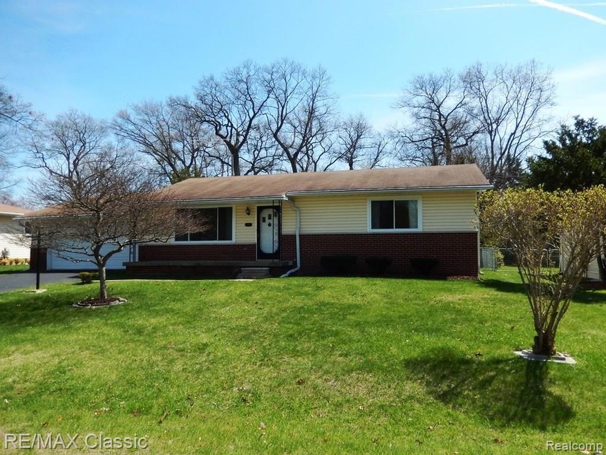 Dead end street, low maintenance ranch with brick 