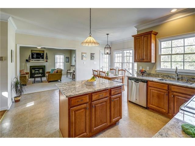 New granite, lighting, faucets, and sink, newer appliances, and new kitchen floor allowance.