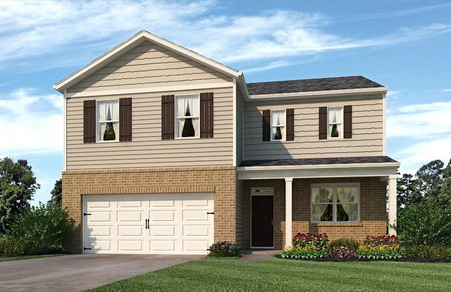 Color Rendering of Plan & Elevation