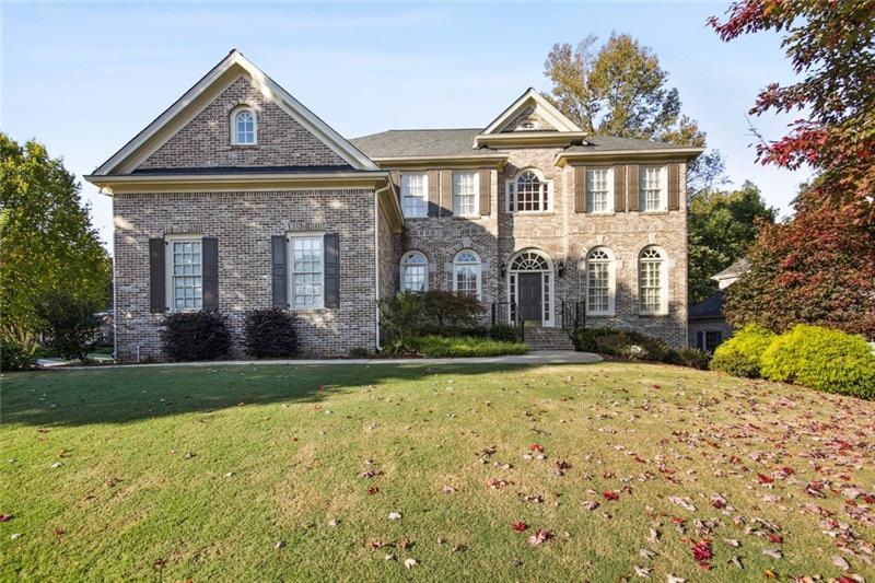 Beautifully Landscaped Front of Home