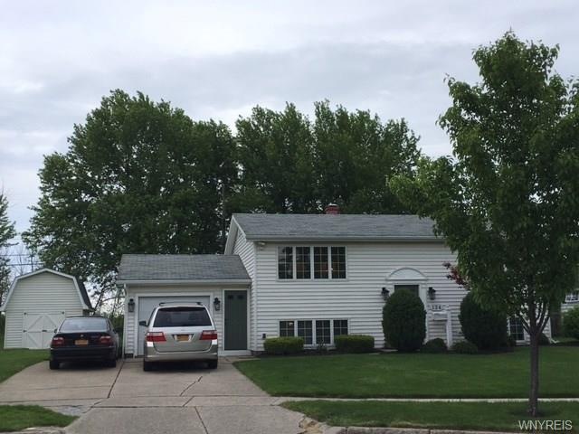 Double wide driveway.