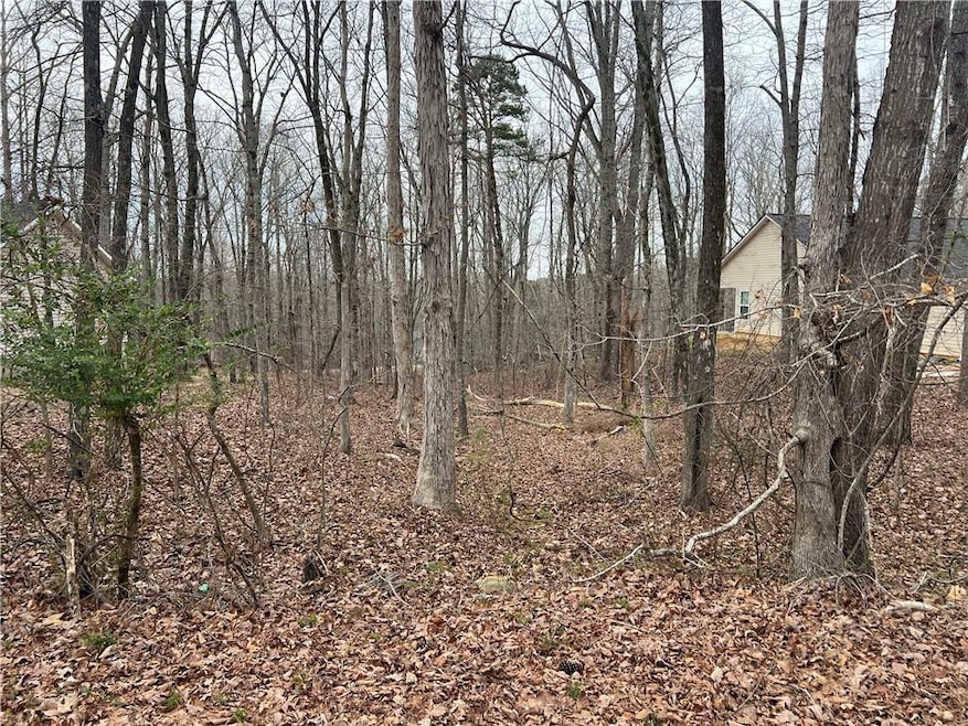 View of undeveloped land