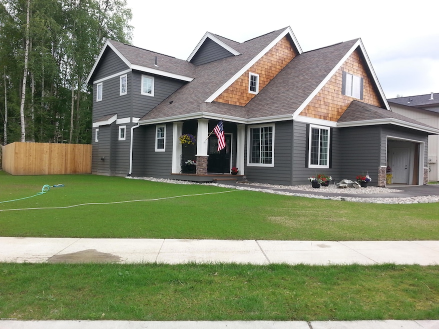 Summer View of Front Yard