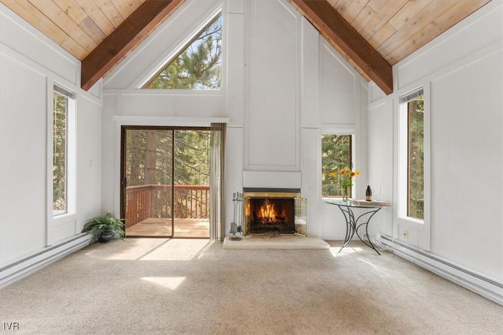 Living Room - High Vaulted Ceiling