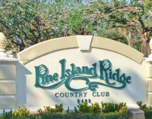 WELCOME TO PINE ISLAND RIDGE.