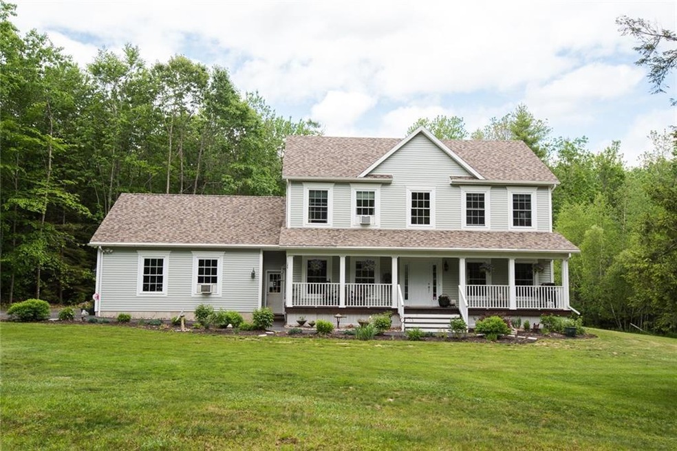 Large cheerful colonial on large...