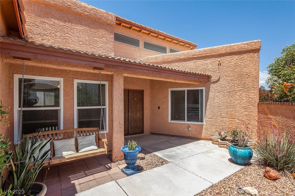 Private gated courtyard