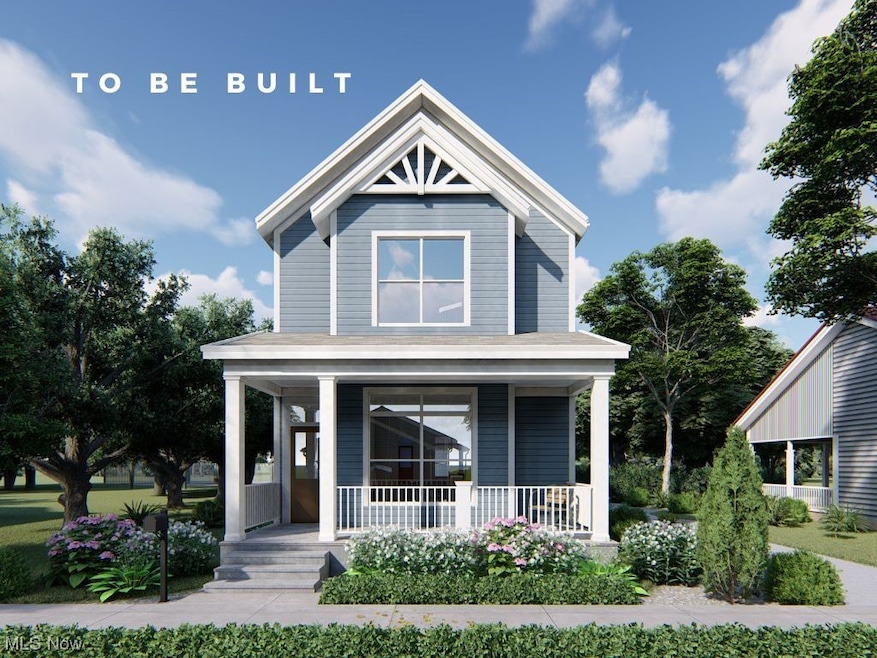 View of front of house featuring covered porch