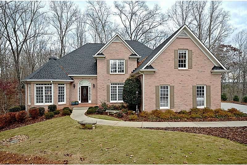 Exterior Front. Four Side Brick Traditional