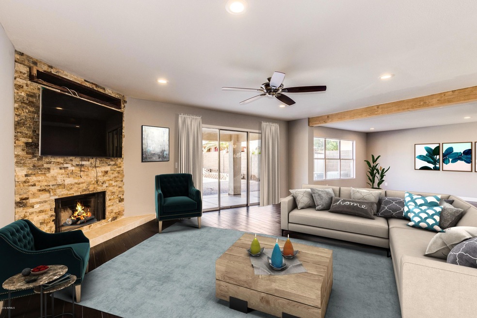 Saddleback Staged Great Room