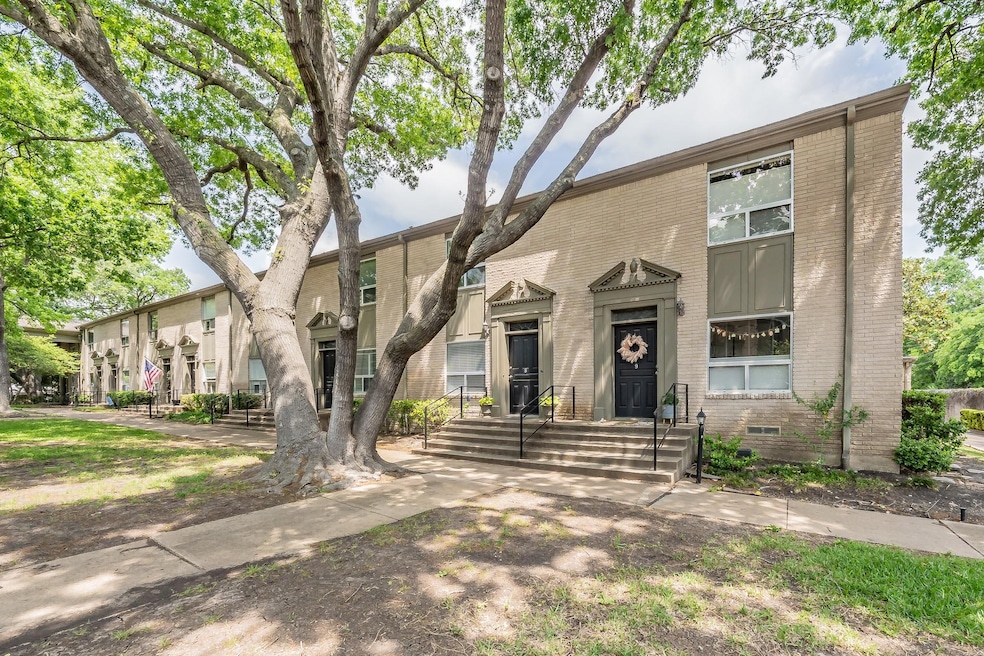 Multi unit property with brick siding