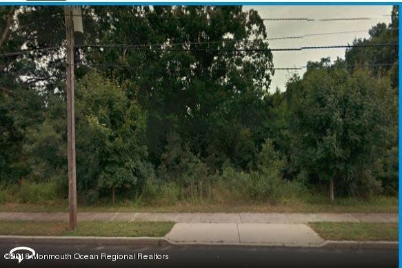 road with curb cut