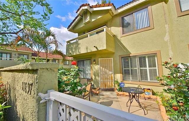 Desired end unit has a spacious gated front patio 