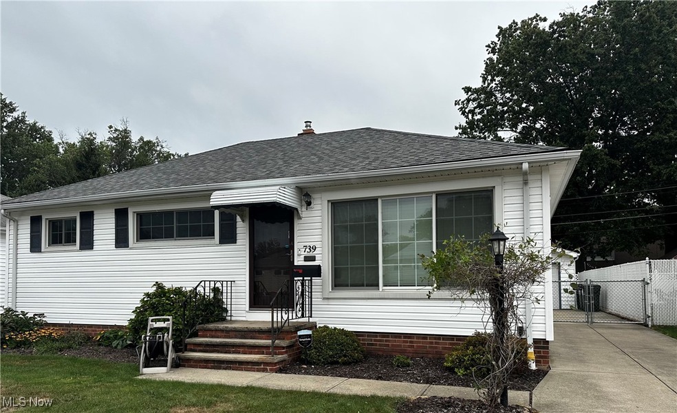 View of front facade