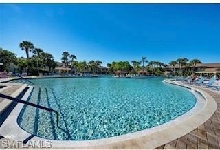 View of pool