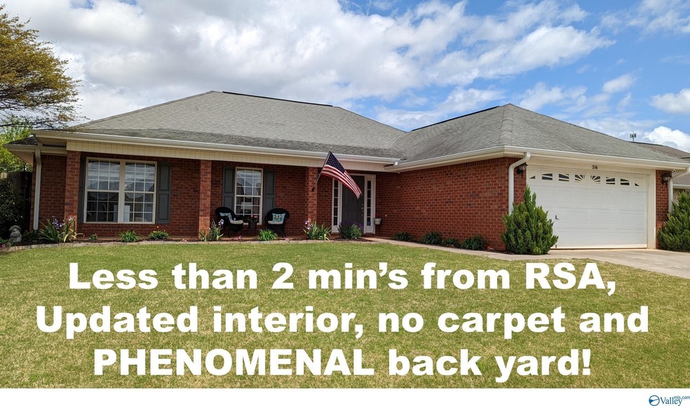 Less than 2 miles from RSA Martin Rd entrance and 