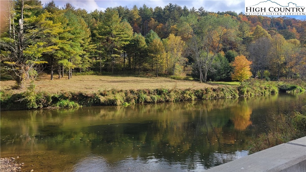 View of property from across the river