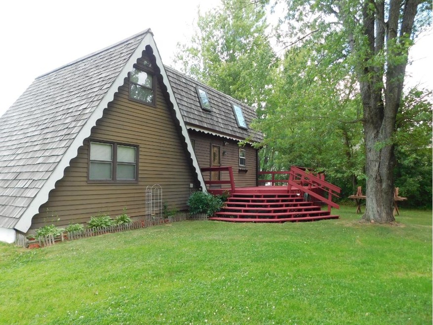 New stained deck