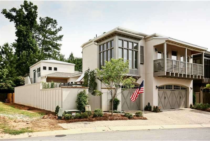 Exterior Front. Mackinac plan on lot 15 with the a