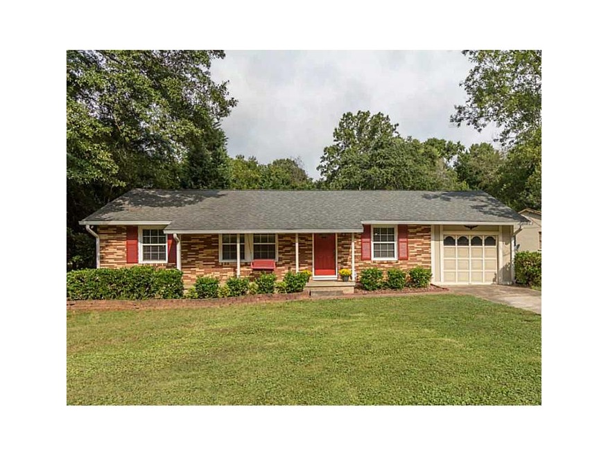 Exterior Front. Pottery Barn style-like ranch with