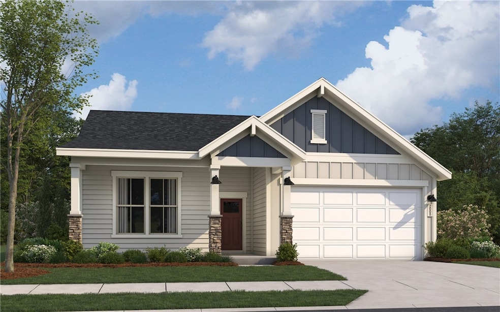 Luna Farmhouse Rendering - Actual Home Currently U