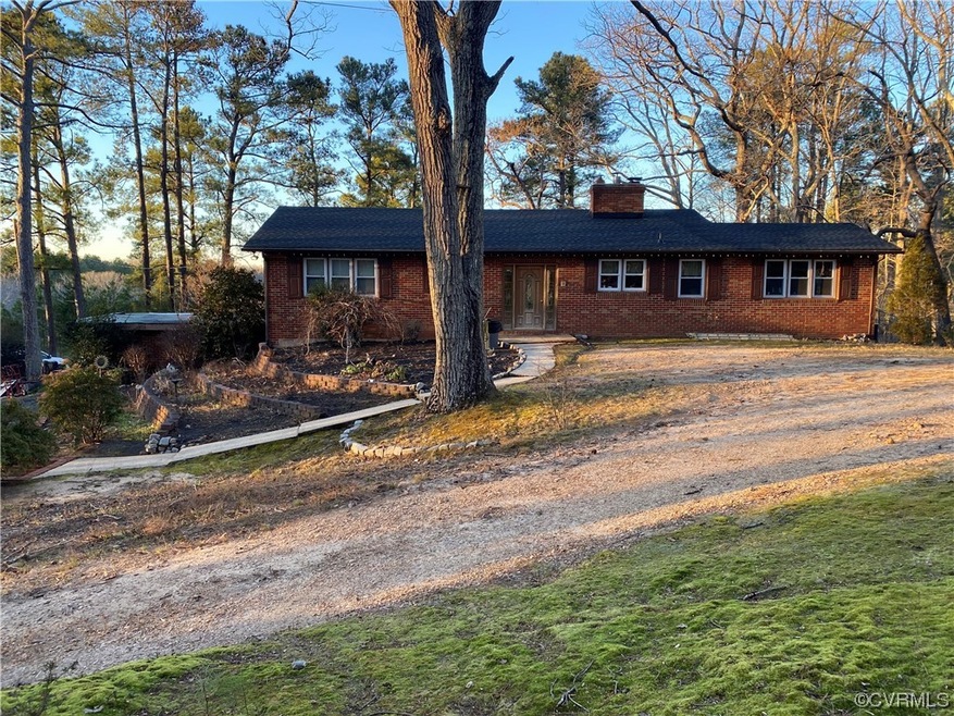 View of ranch-style home