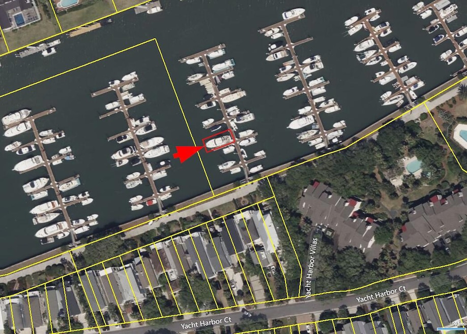 Aerial Image- Boat Slip F7
