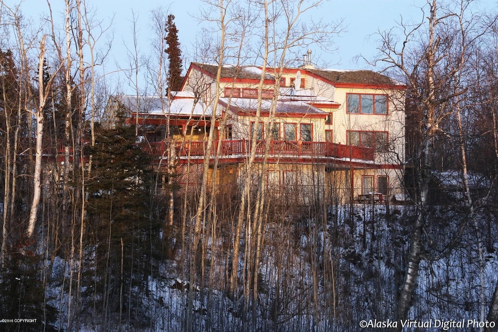 Exterior from lower driveway