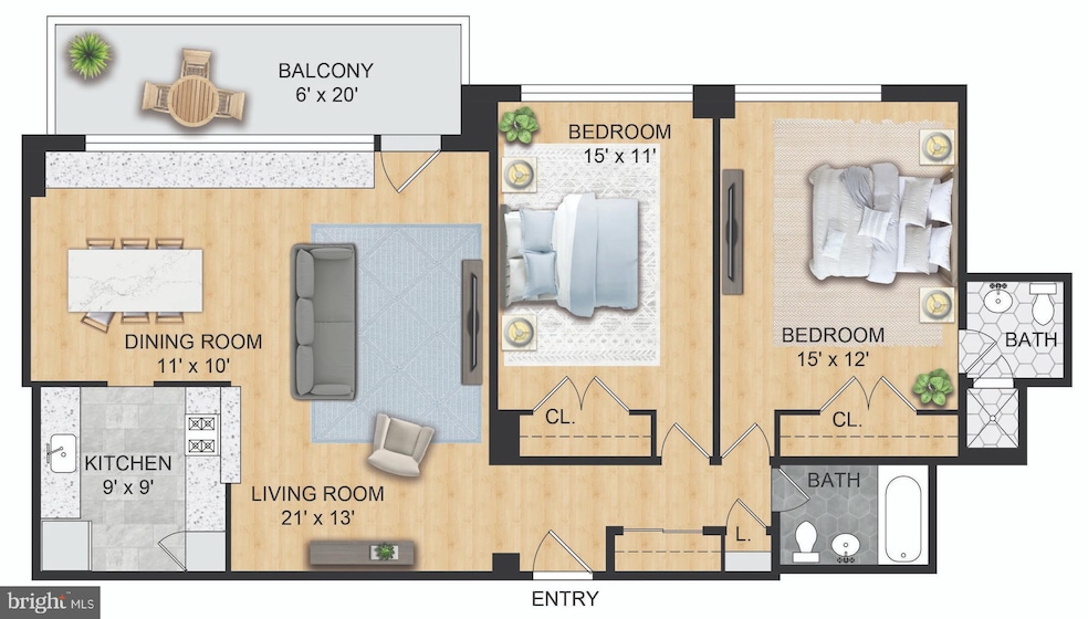 Essex unit 805, Washington, DC 20008 - photo 1