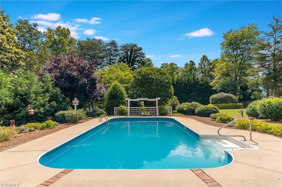 Pool looking away from deck