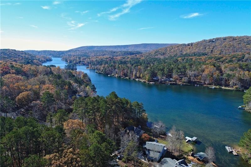 Aerial View of Lake Arrowhead