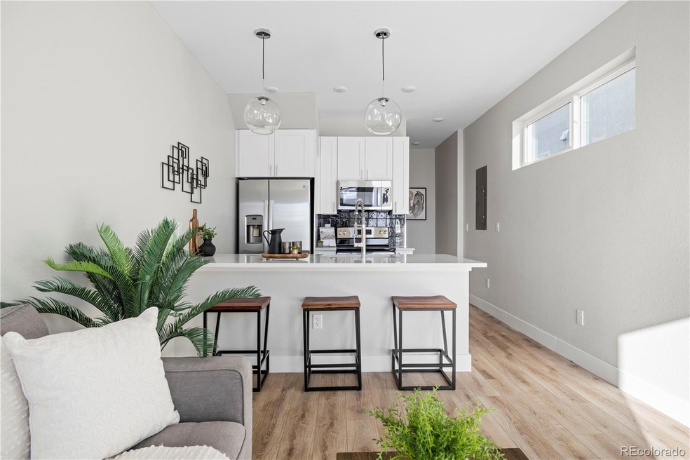 Photos are of 1269 Yates Unit 1; floor plan and  f