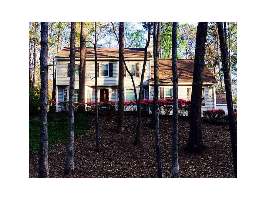 Exterior Front. Traditional home on a gorgeous lot