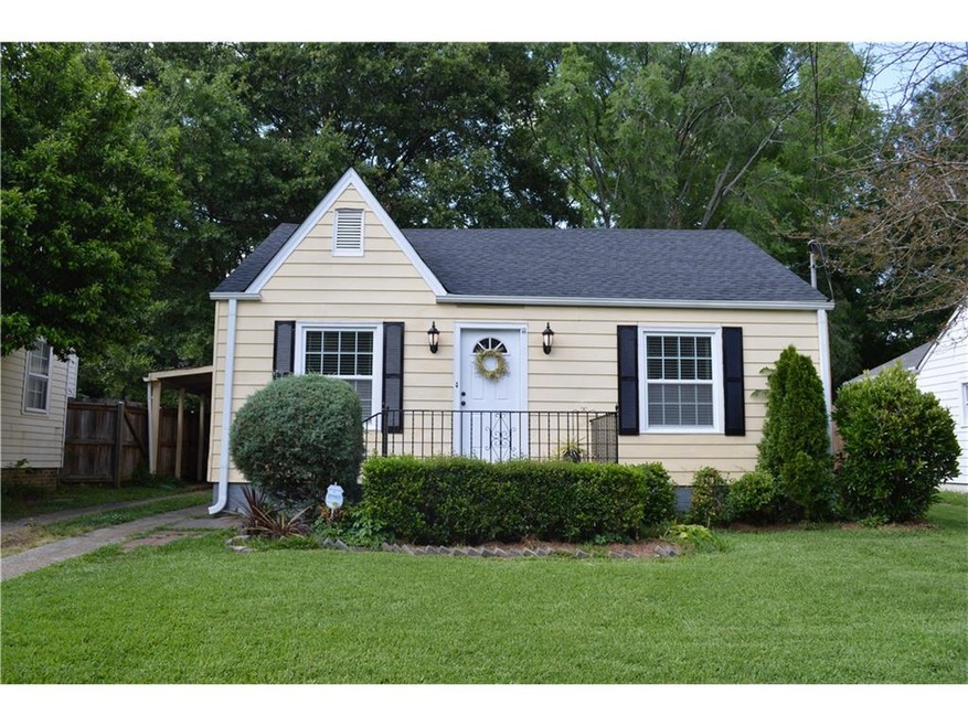 Front of home.