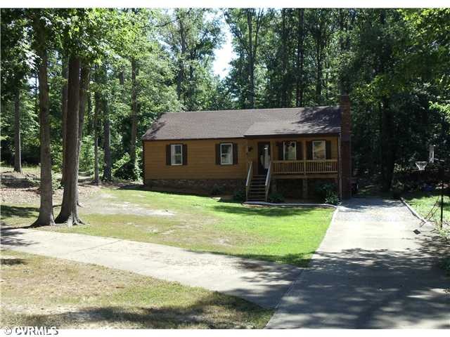 Exterior Front - Spacious park like lot woth priva