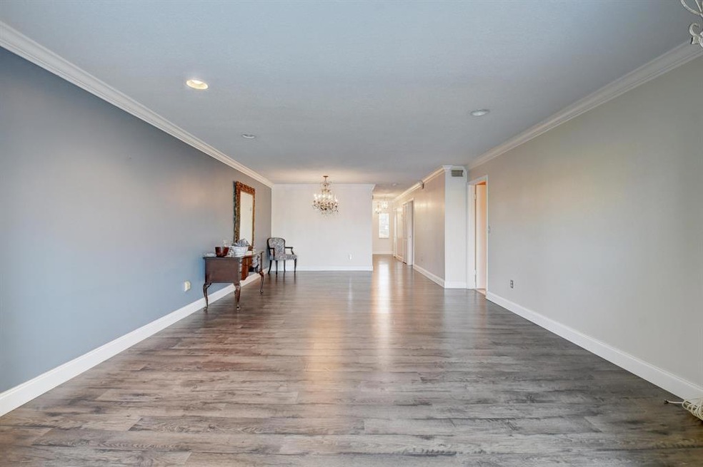 Living Area with Hallway
