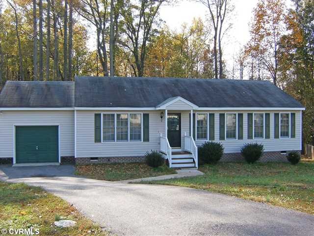 Exterior Front - Renovated Vinyl Rancher w/attache