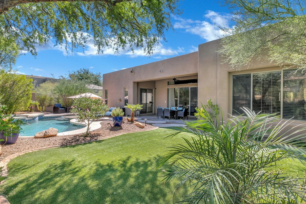 Backyard, pool and patio