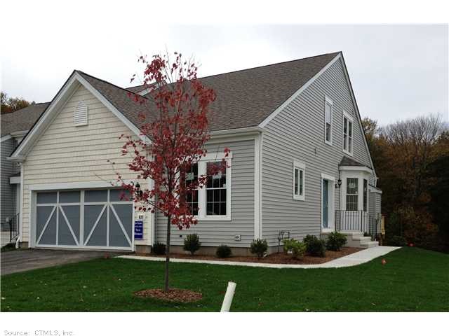 Exterior Front. Milton end unit, master bedroom su