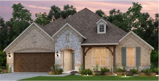Pulte Homes, Kennedale-D Elevation, Rendering