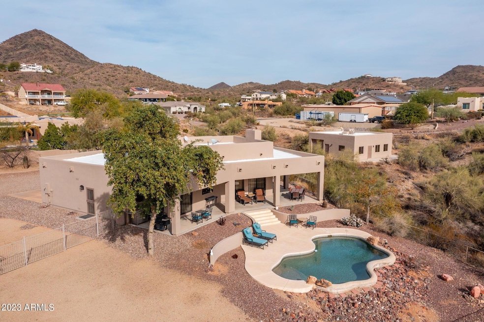 Aerial of property