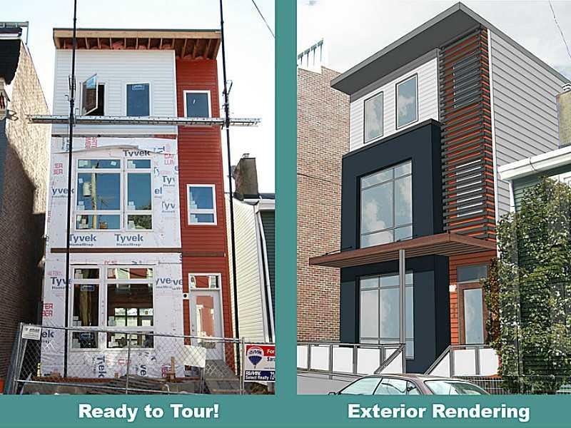 Exterior Front. New construction on 38th Street in