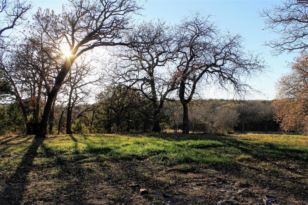 View from elevated part of lot