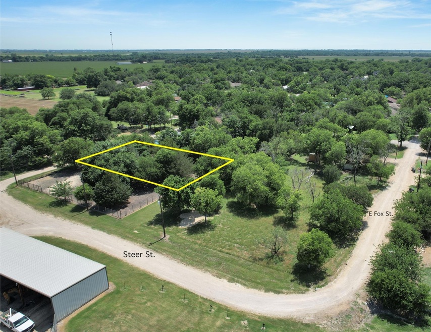 View of property location with property parcel ou