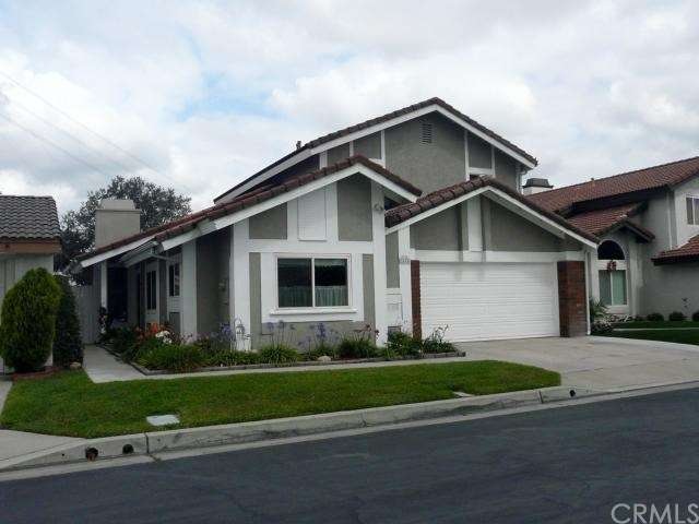 Front of home freshly painted