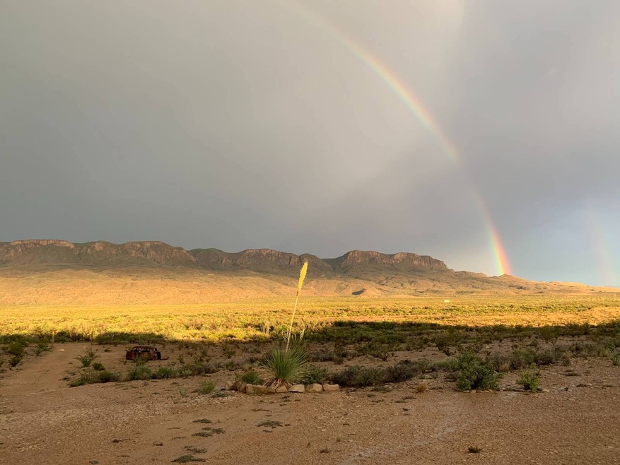 Rainbow over 9 Pts.