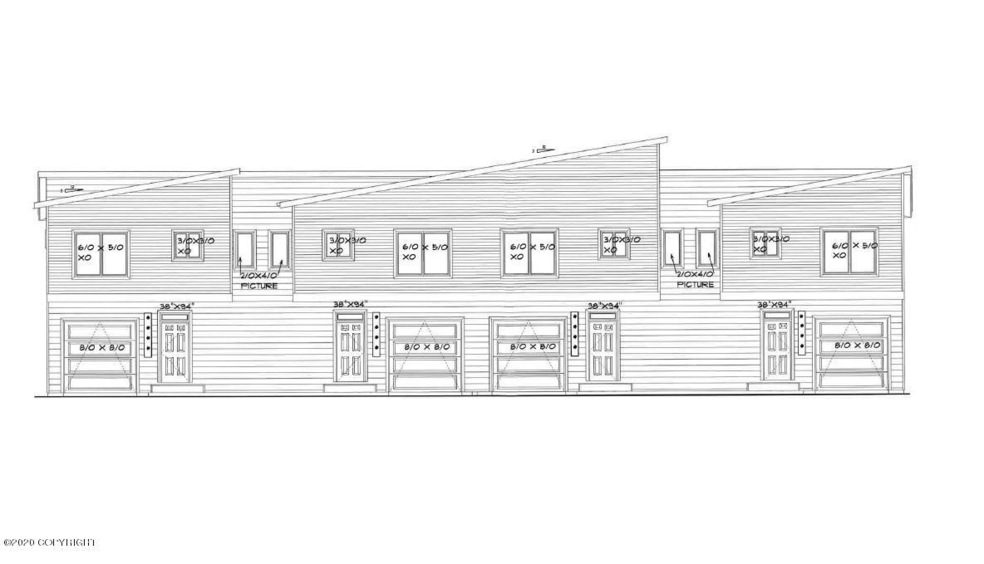 Willow View Front Elevation.