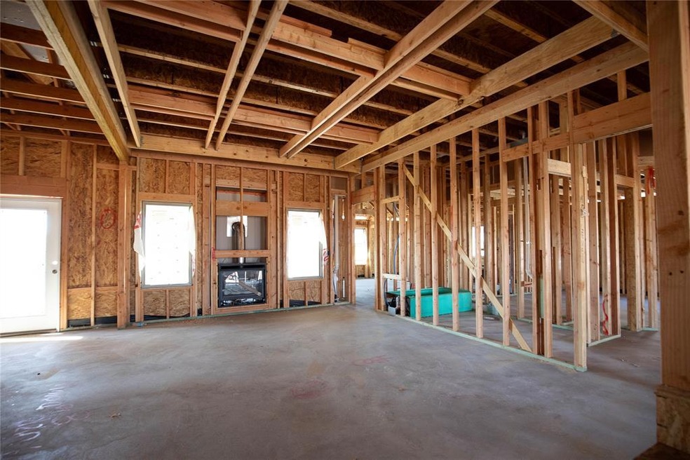 Miscellaneous room with concrete floors