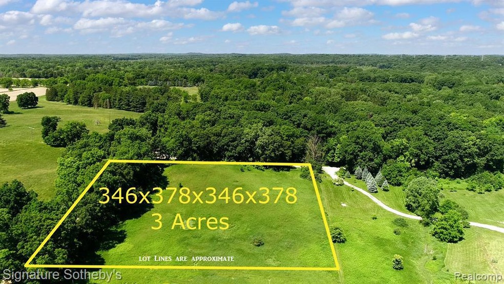 5034 Madden Rd Aerial View East to West