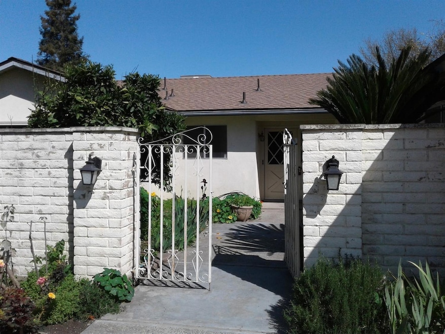 Front gate and courtyard